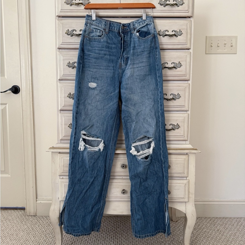 Vici Distressed Blue Jeans